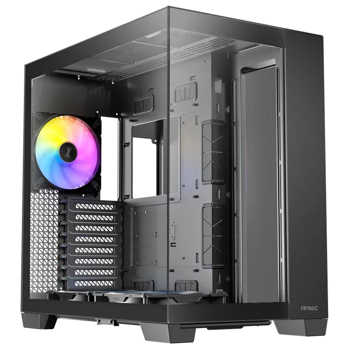 Antec C8 ARGB Dual Chamber - midi tower, Black