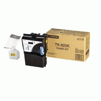Kyocera KM-C2520/C3225/C3232 v&auml;rikasetti TK-825K musta