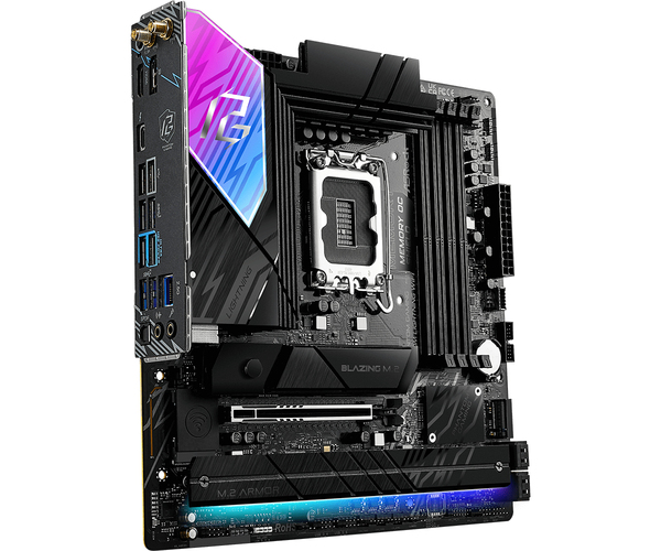 ASRock Phantom Gaming B860M Lightning WiFi 6E LGA 1851 mATX DDR5 - moderkort