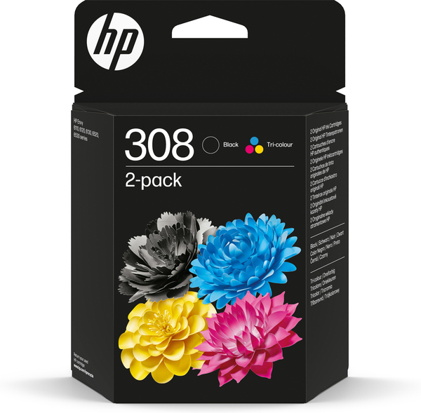 HP/Ink 308 BK/Tri-Color Ink Cartridge