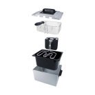 Steba DF 300 Deep Fryer, 5 Liters, 3000 Watts, Stainless Steel