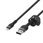 BOOST CHARGE USB-A to LTG_Braided Silicon, 2m, Black