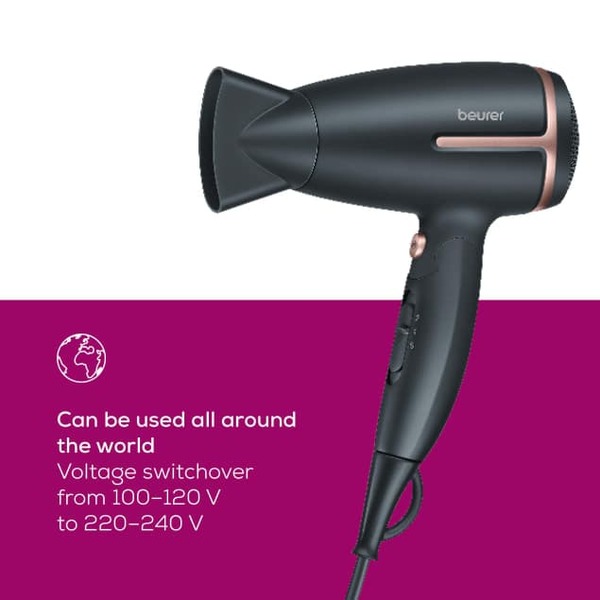 Beurer HC 25 Limited Edition 2025, 1600W - hair dryer, Black