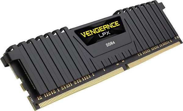 Corsair Vengeance LPX 16GB (1 x 16GB) DDR4 2666 MHz, CL16 - memory, Black