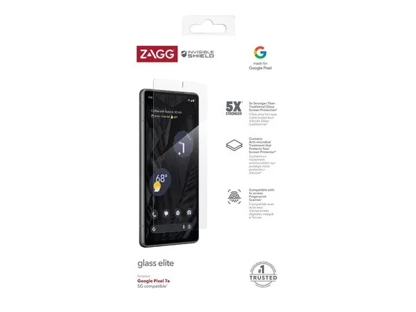 Zagg InvisibleShield Glass Elite Google Pixel 7a - Screen Protector