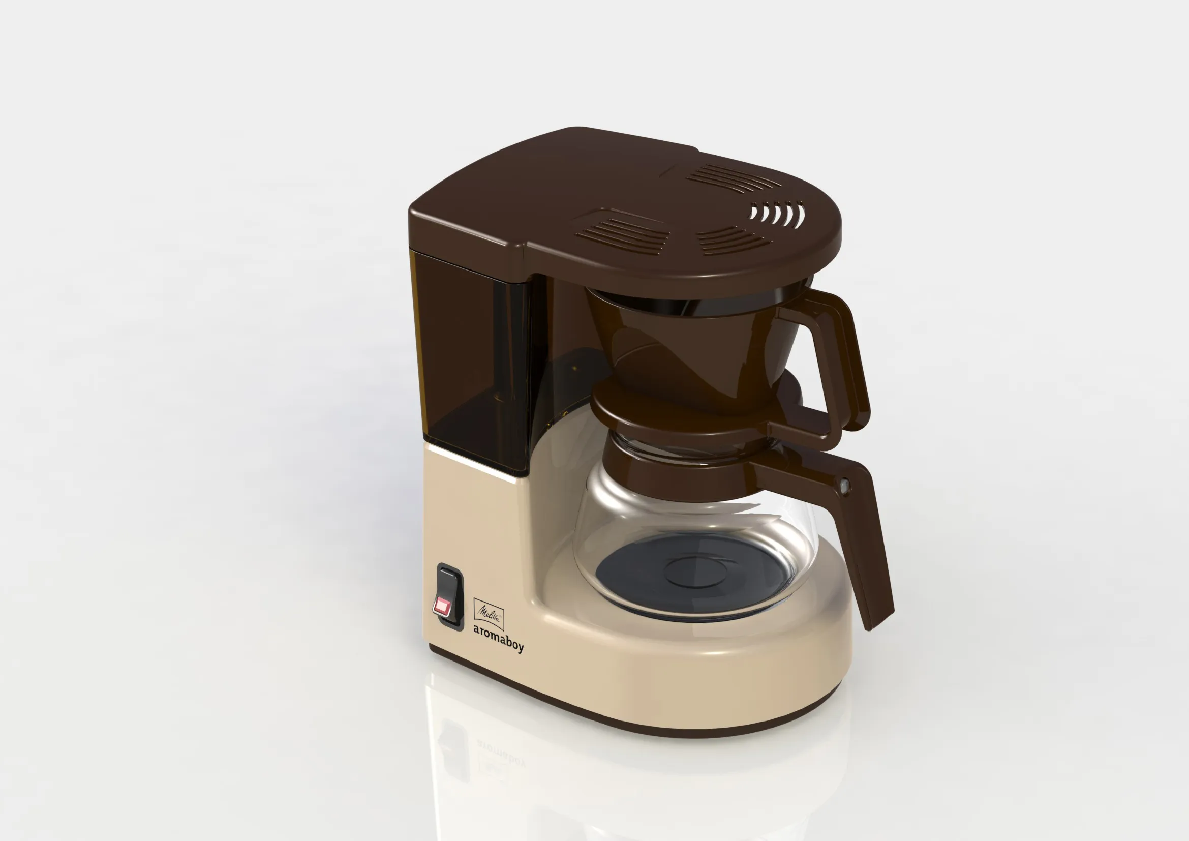 Melitta Aromaboy - kaffebryggare, Beige