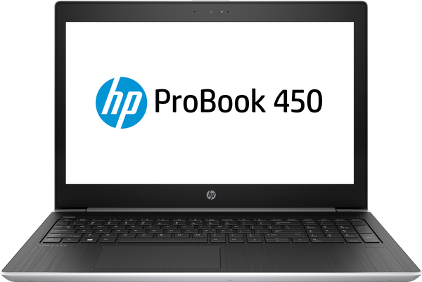 HP 15.6" Probook 450 G5, 512 Gt SSD, Win 10 Pro - kannettava, hopea