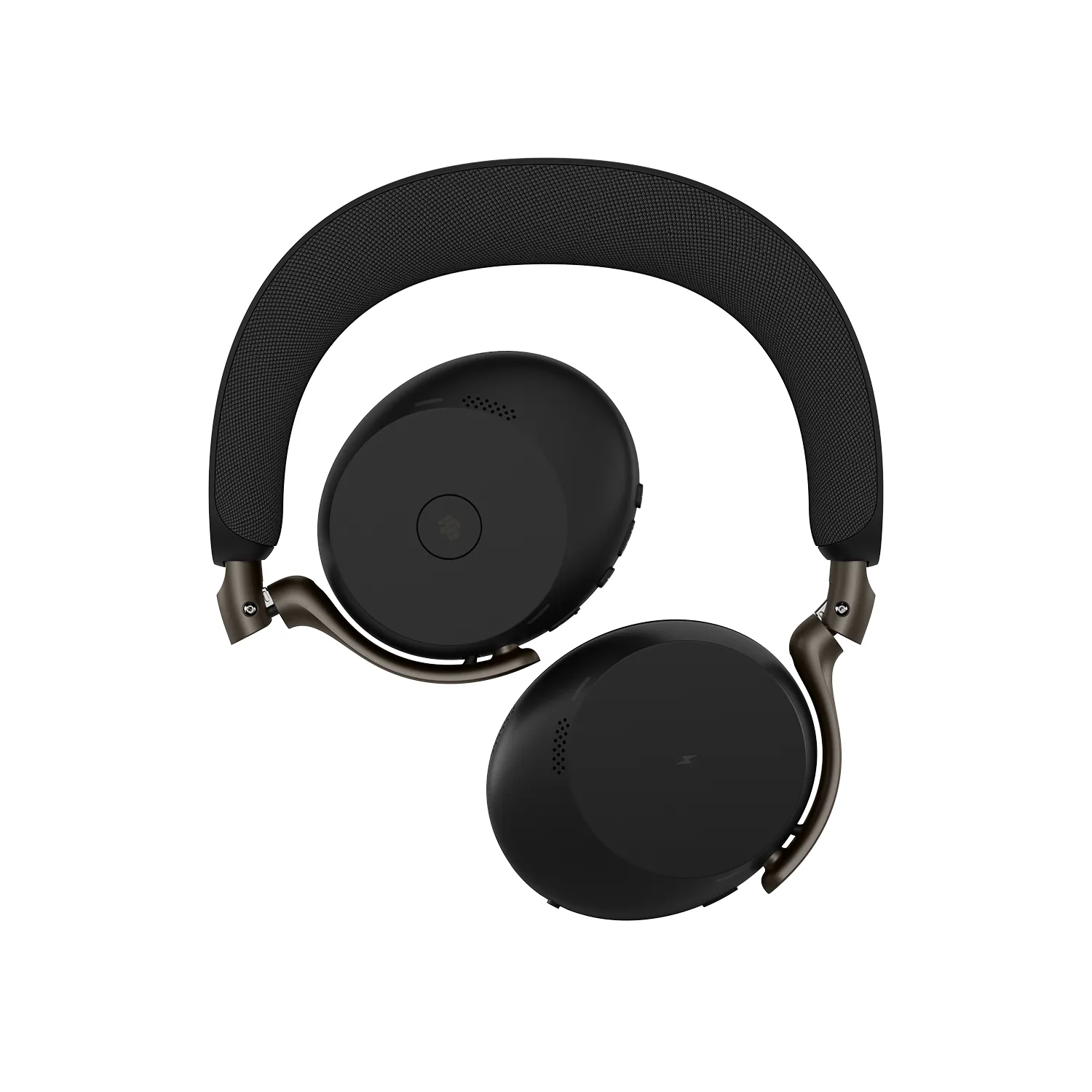 Jabra Evolve3 75 MS tr&aring;dl&ouml;s stereoheadset + USB-A-adapter, svart
