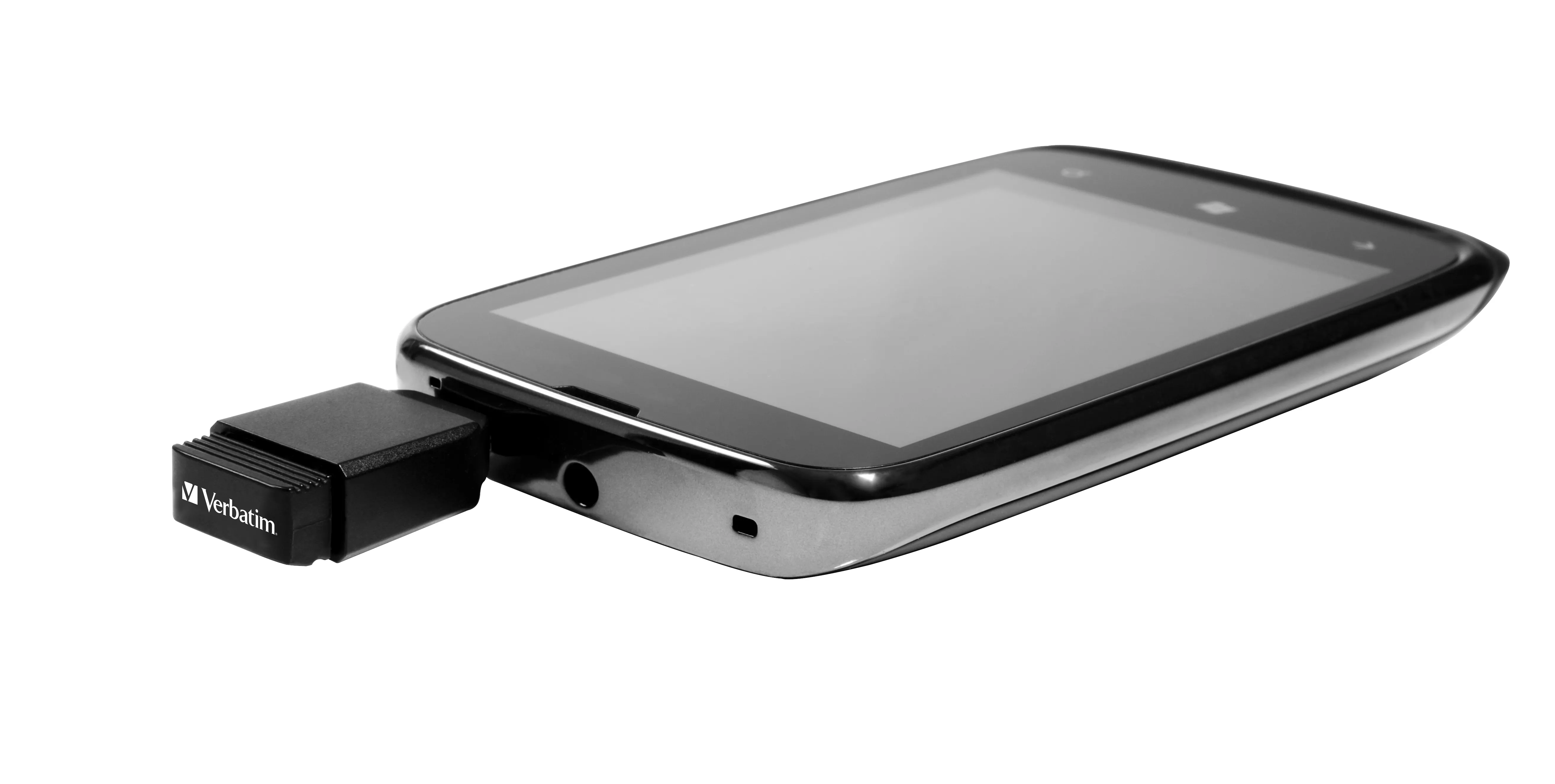 Verbatim Micro USB 2.0 16 GB USB-minne, svart