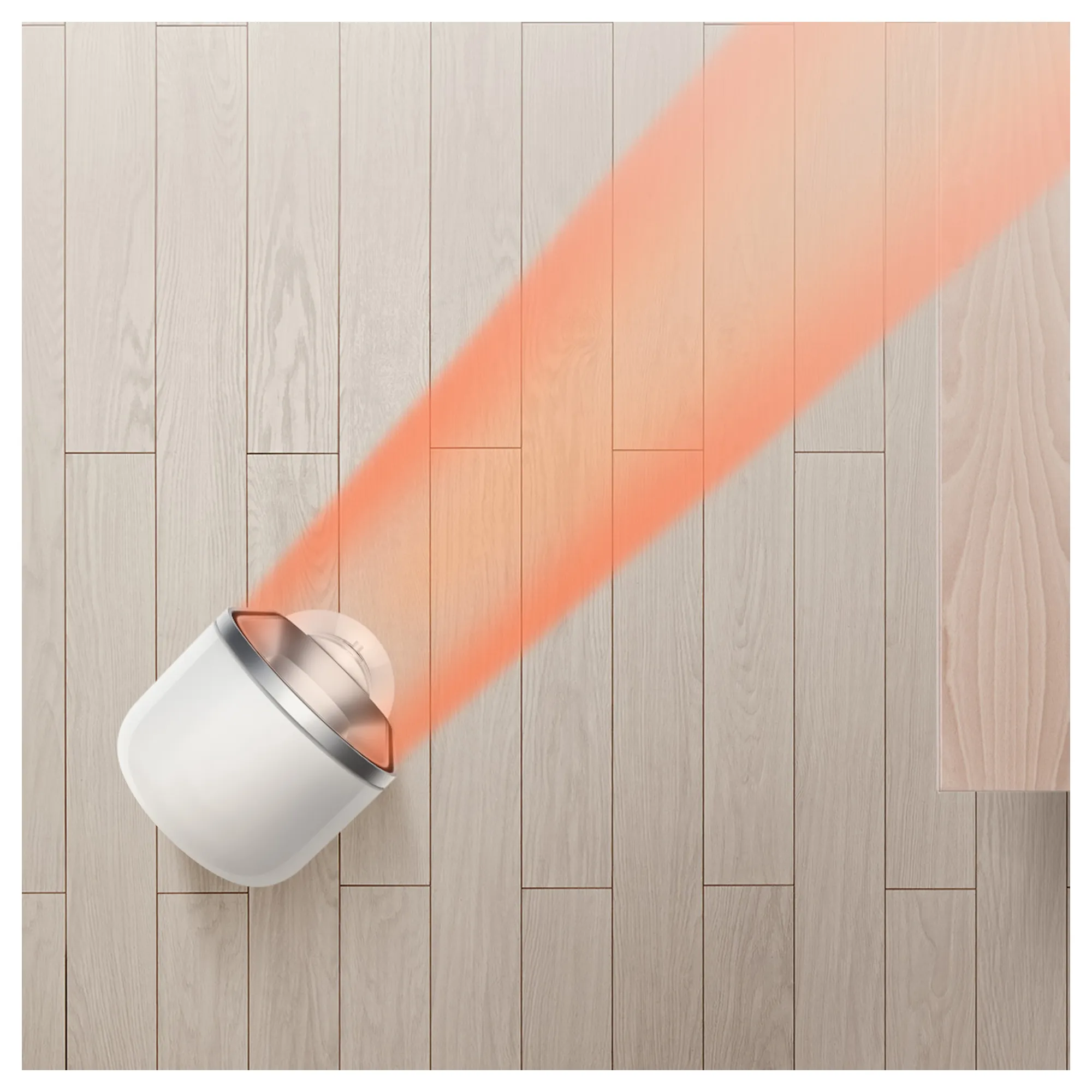 Dyson AM15 Hot+Cool HF1, 2250 W -l&auml;mp&ouml;puhallin, hopea, valkoinen