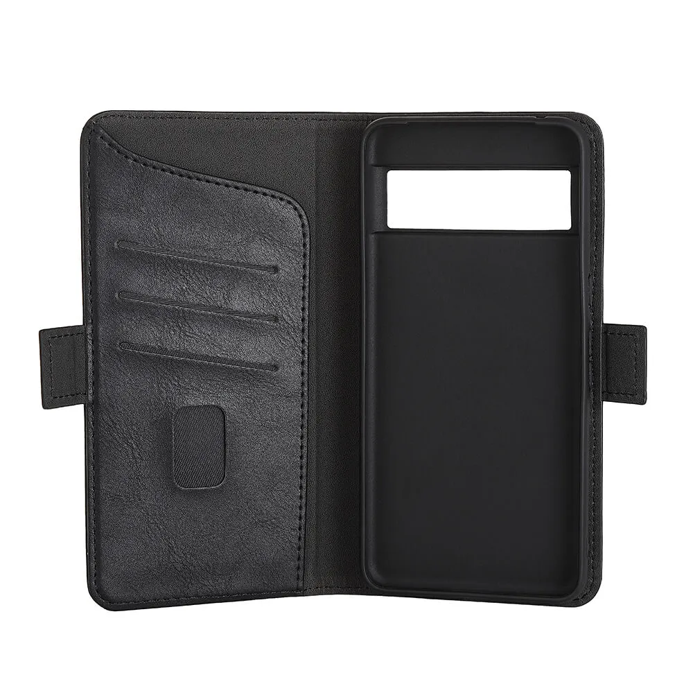 GEAR Wallet, Google Pixel 8 Pro - pl&aring;nboksfodral, Svart