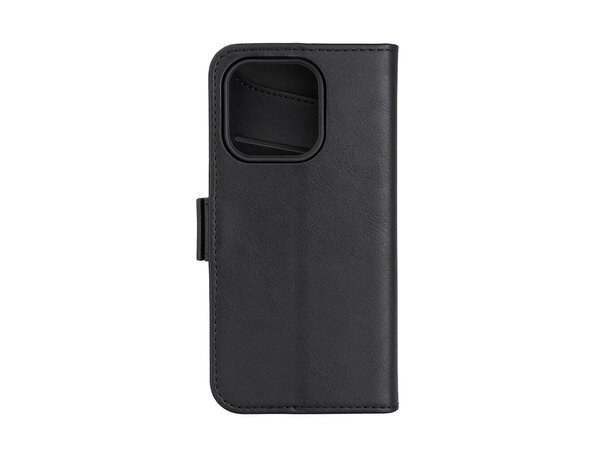 GEAR Wallet MagSeries, iPhone 15 Pro - plånboksfodral, Svart