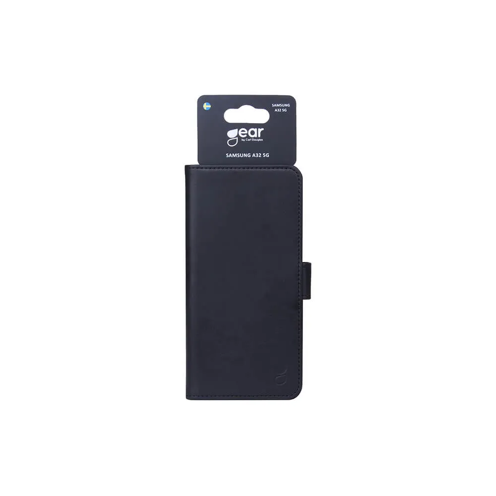 GEAR Wallet, Galaxy A32 5G - Wallet Case, Black