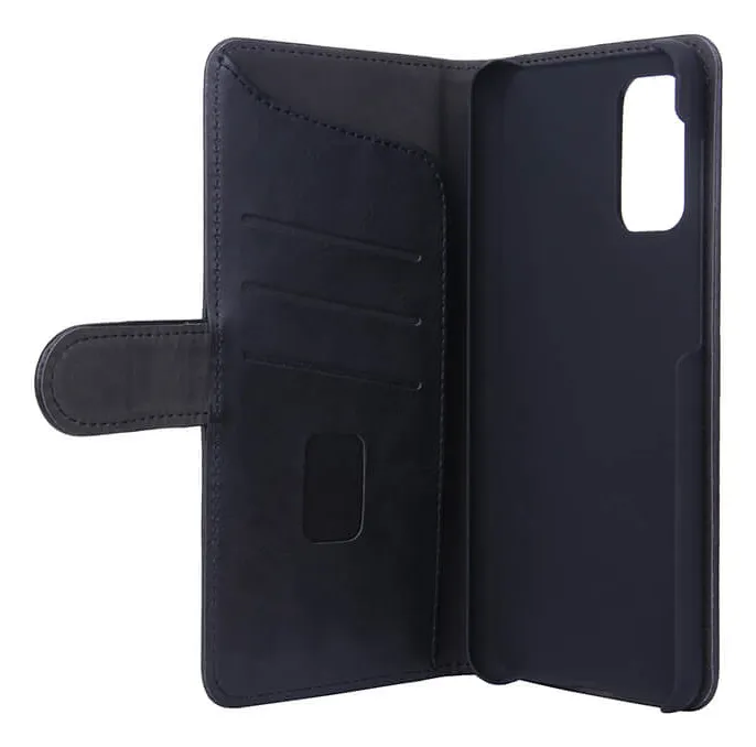 GEAR Wallet, Galaxy A32 5G -lompakkokotelo, Musta
