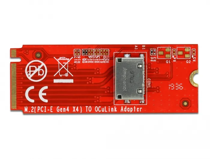 Delock M.2 Key M to 1 x OCuLink SFF-8612 Converter