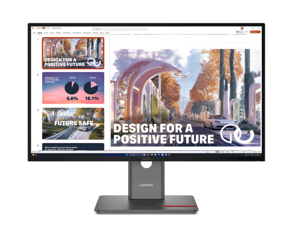 ThinkVision P27QD-40, 27-inch QHD Monitor (USB-C, Docking)