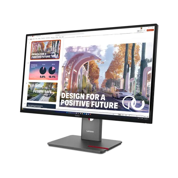 ThinkVision P27QD-40, 27-inch QHD Monitor (USB-C, Docking)
