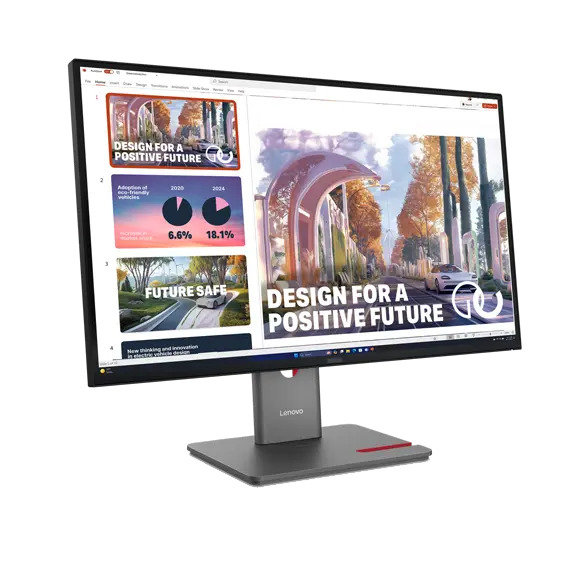 ThinkVision P27QD-40, 27-inch QHD Monitor (USB-C, Docking)