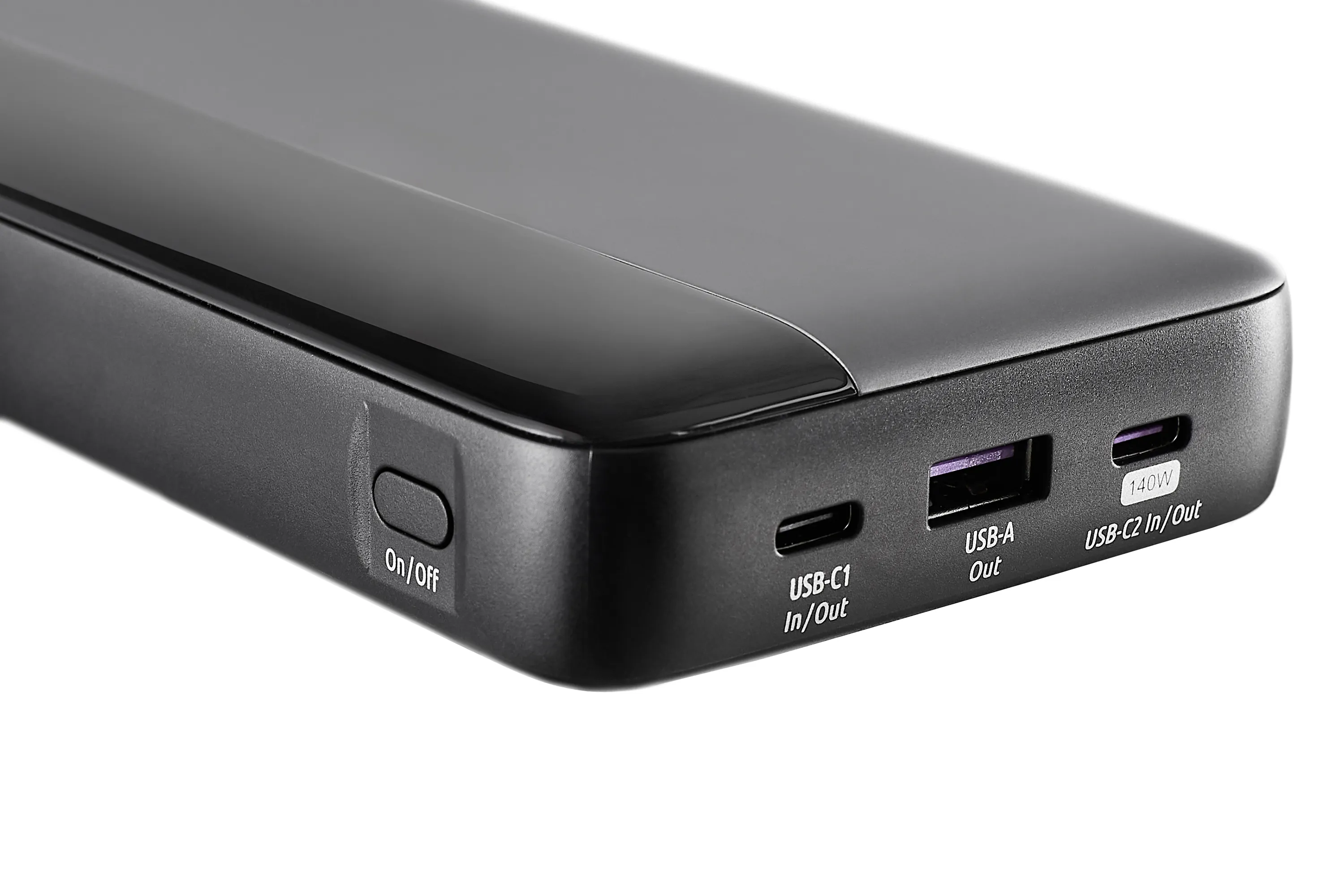 Intenso Power Bank HE - powerbank, 25000 mAh, Svart, Gr&aring;