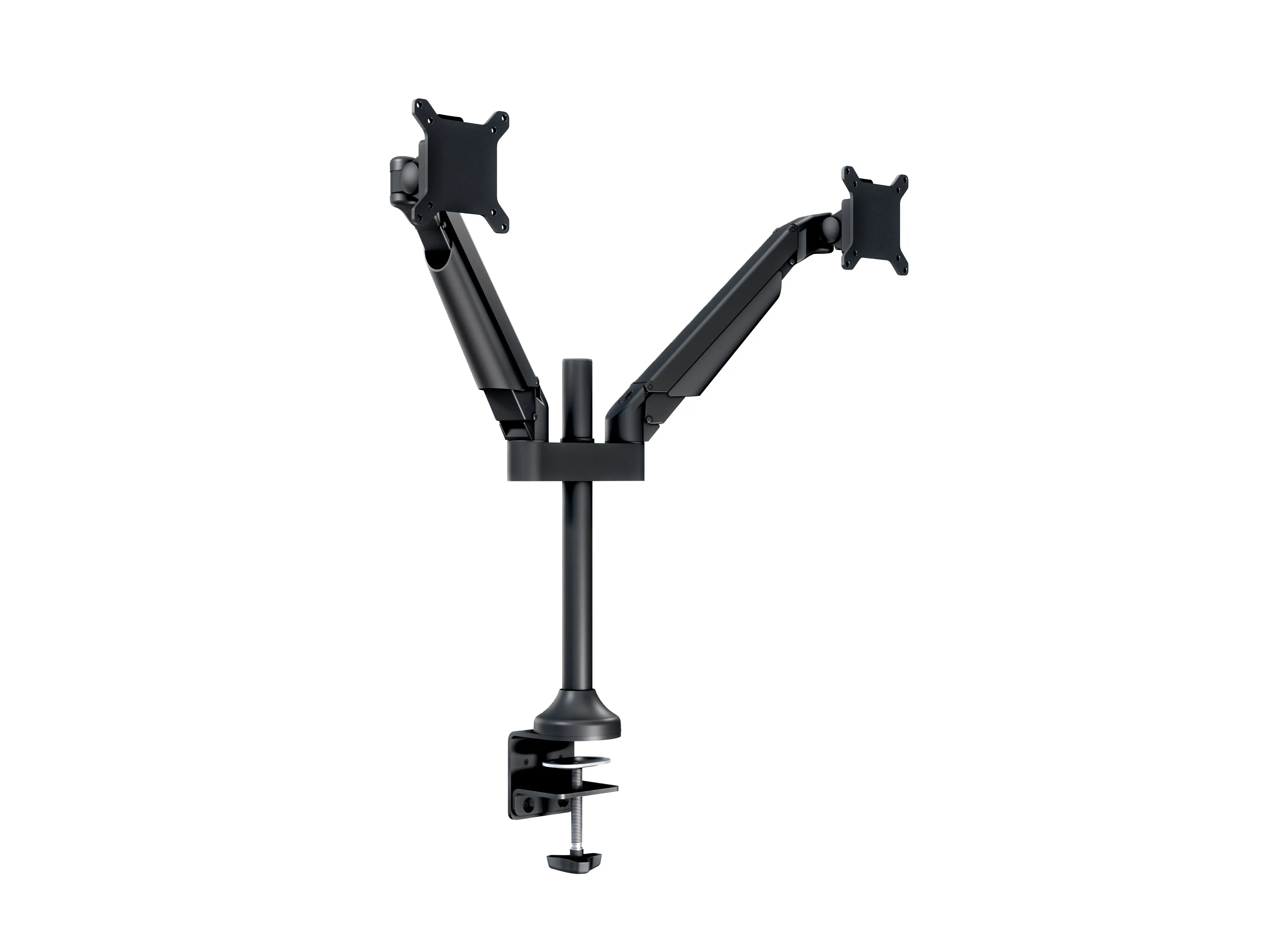 Multibrackets M VESA Gas Lift Arm Dual Desk Mount, for 2 monitors, 15-32", with gas spring, 10kg, Black