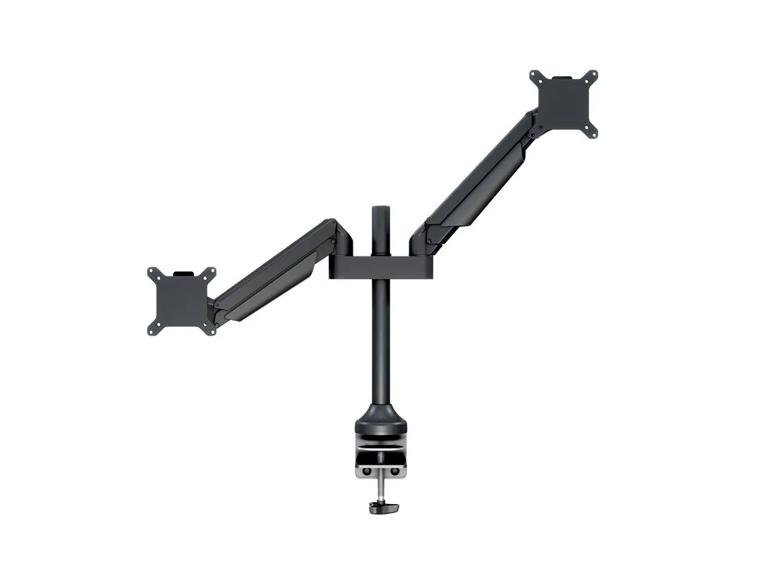 Multibrackets M VESA Gas Lift Arm Dual Desk Mount, for 2 monitors, 15-32", with gas spring, 10kg, Black