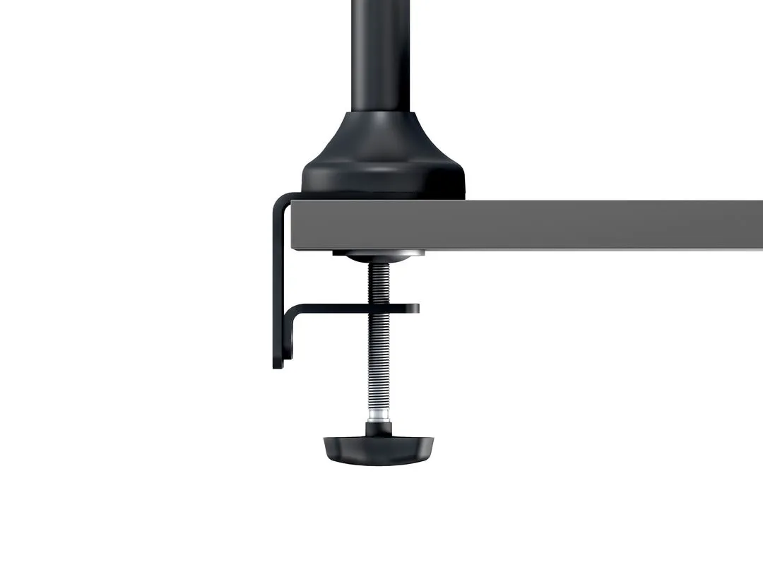 Multibrackets M VESA Gas Lift Arm Dual Desk Mount, for 2 monitors, 15-32", with gas spring, 10kg, Black