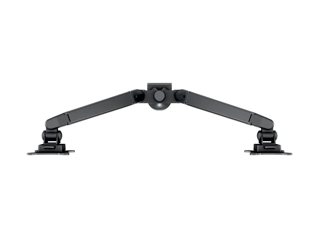 Multibrackets M VESA Gas Lift Arm Dual Desk Mount, for 2 monitors, 15-32", with gas spring, 10kg, Black