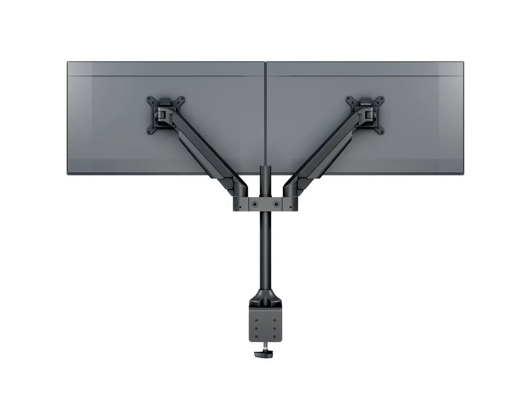 Multibrackets M VESA Gas Lift Arm Dual Desk Mount, for 2 monitors, 15-32", with gas spring, 10kg, Black