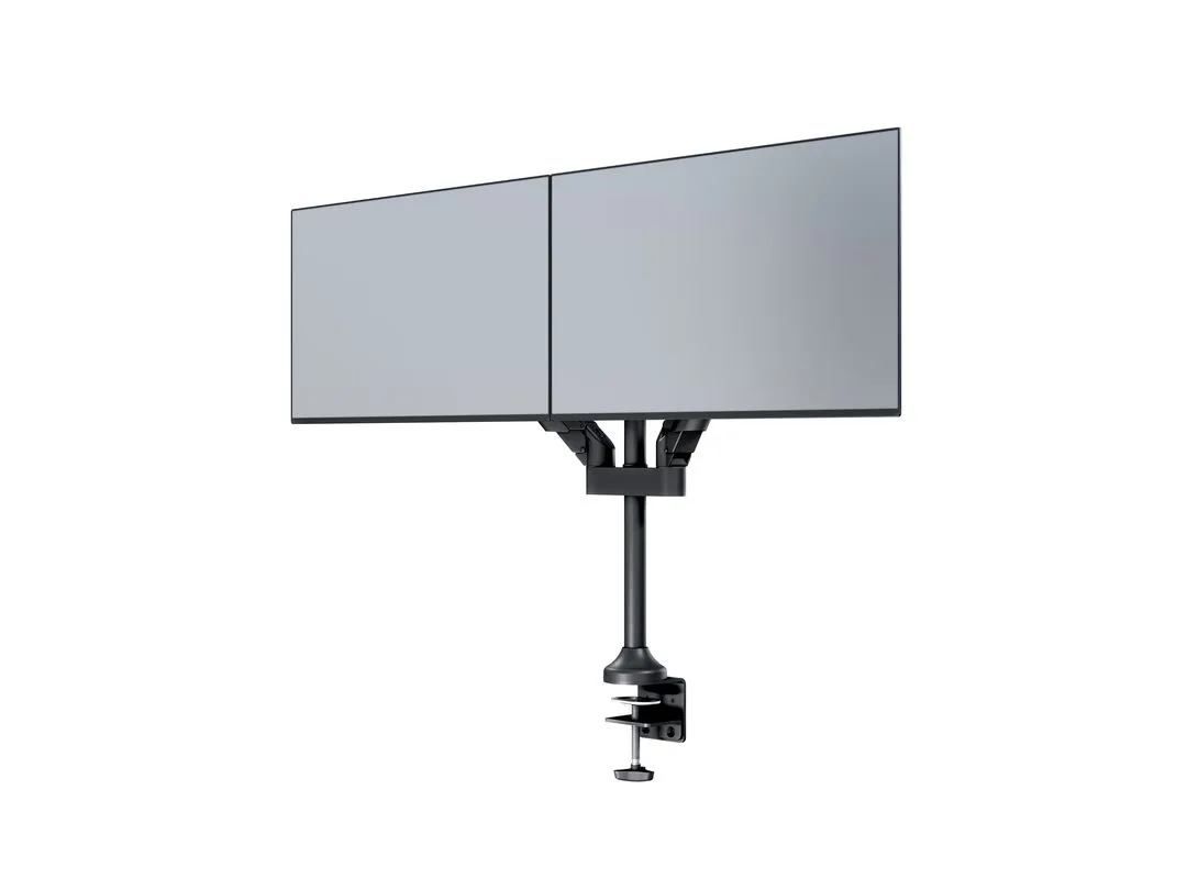 Multibrackets M VESA Gas Lift Arm Dual Desk Mount, for 2 monitors, 15-32", with gas spring, 10kg, Black