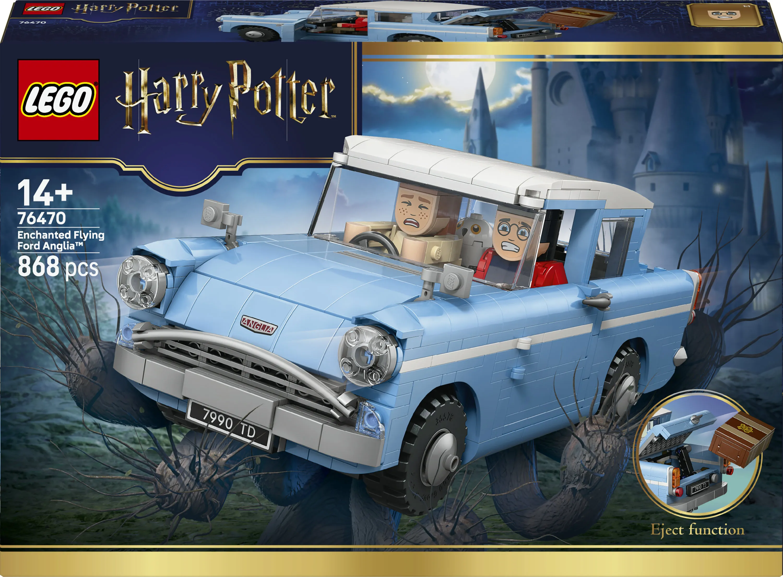 LEGO Harry Potter The Magical Flying Ford Anglia 76470