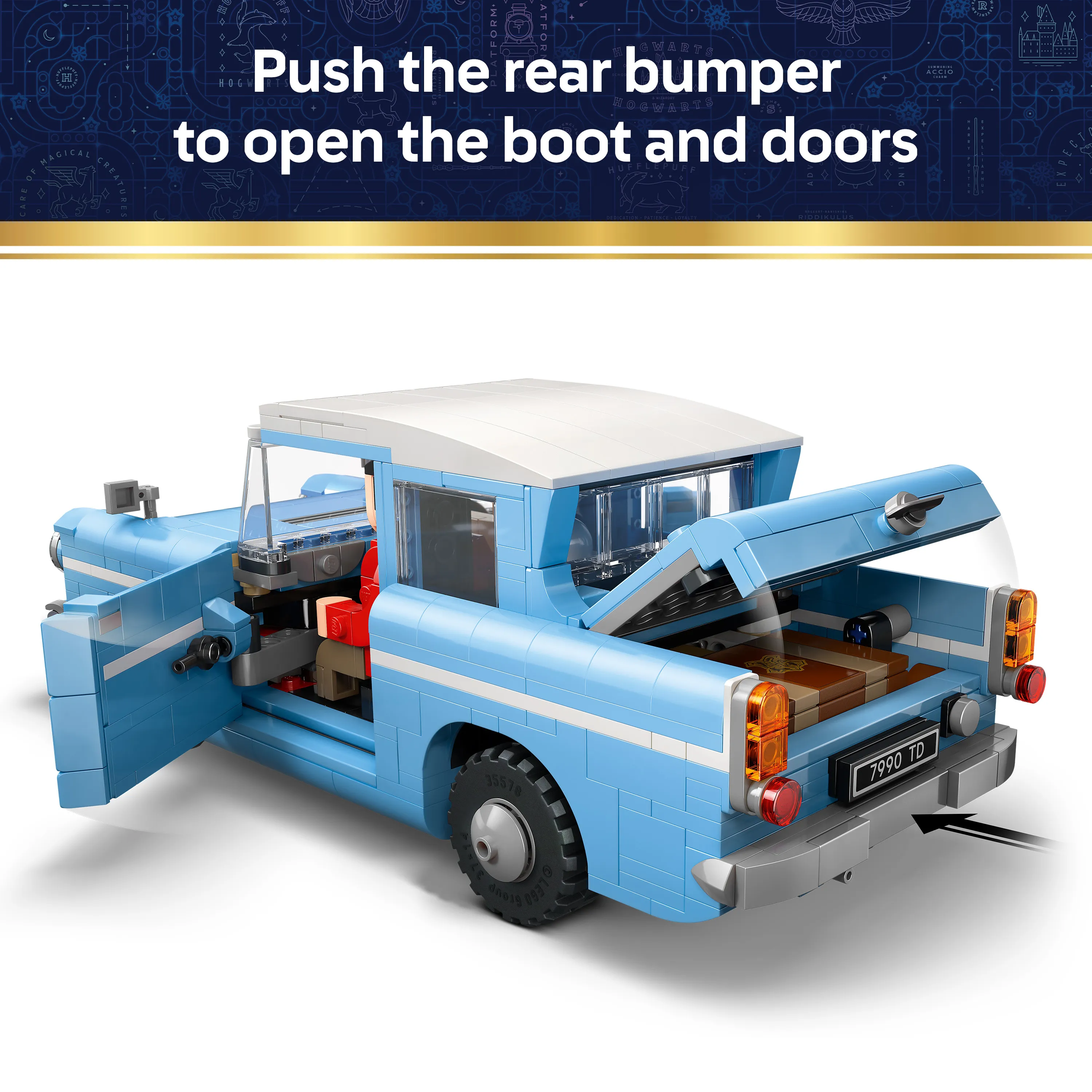 LEGO Harry Potter The Magical Flying Ford Anglia 76470