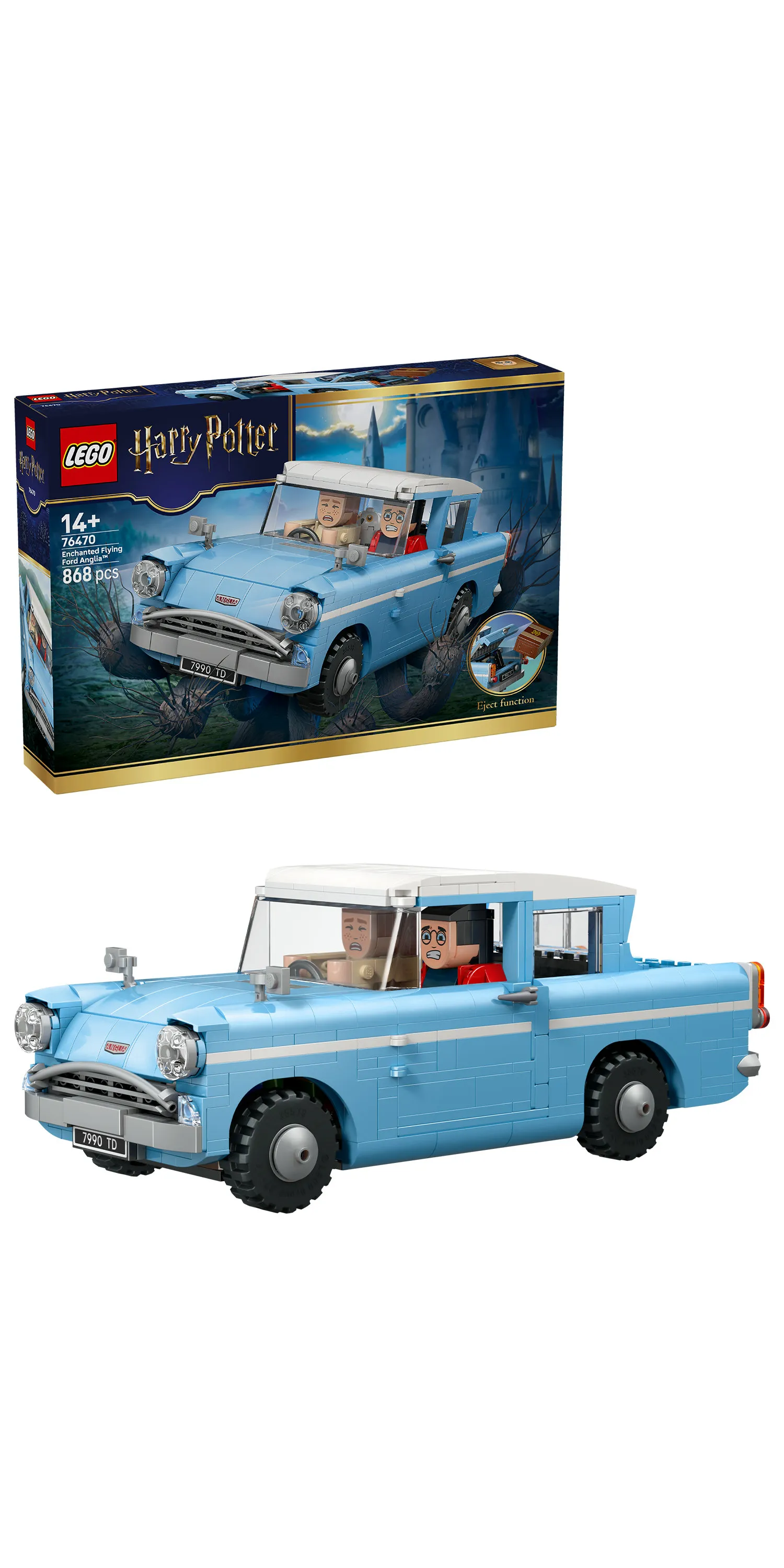 LEGO Harry Potter The Magical Flying Ford Anglia 76470