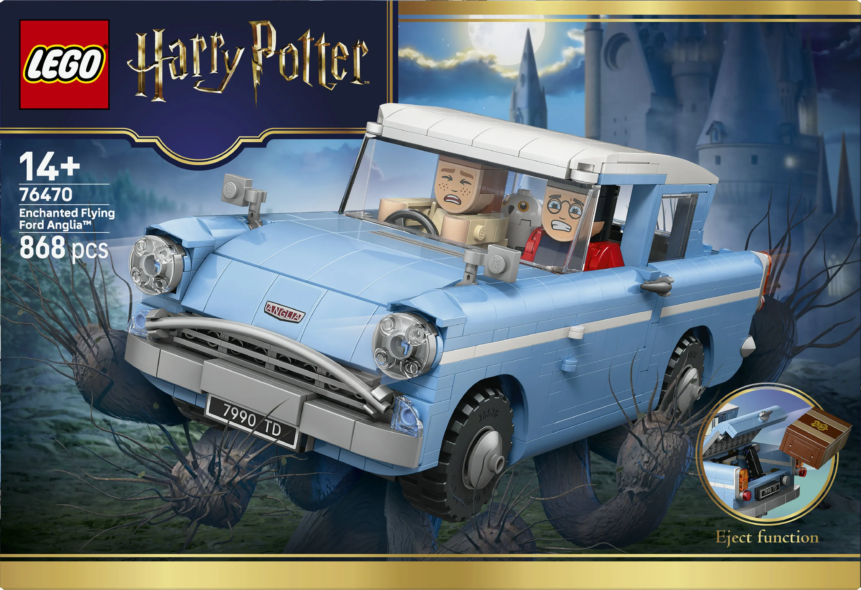 LEGO Harry Potter The Magical Flying Ford Anglia 76470