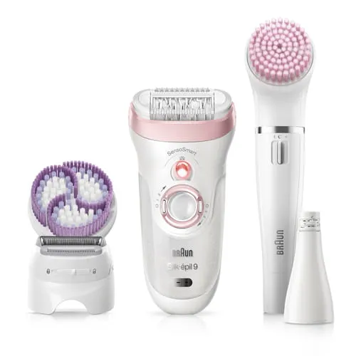 Braun Silk-&eacute;pil 9-975 SensoSmart Beauty Set 9 - epilator, white/pink gold