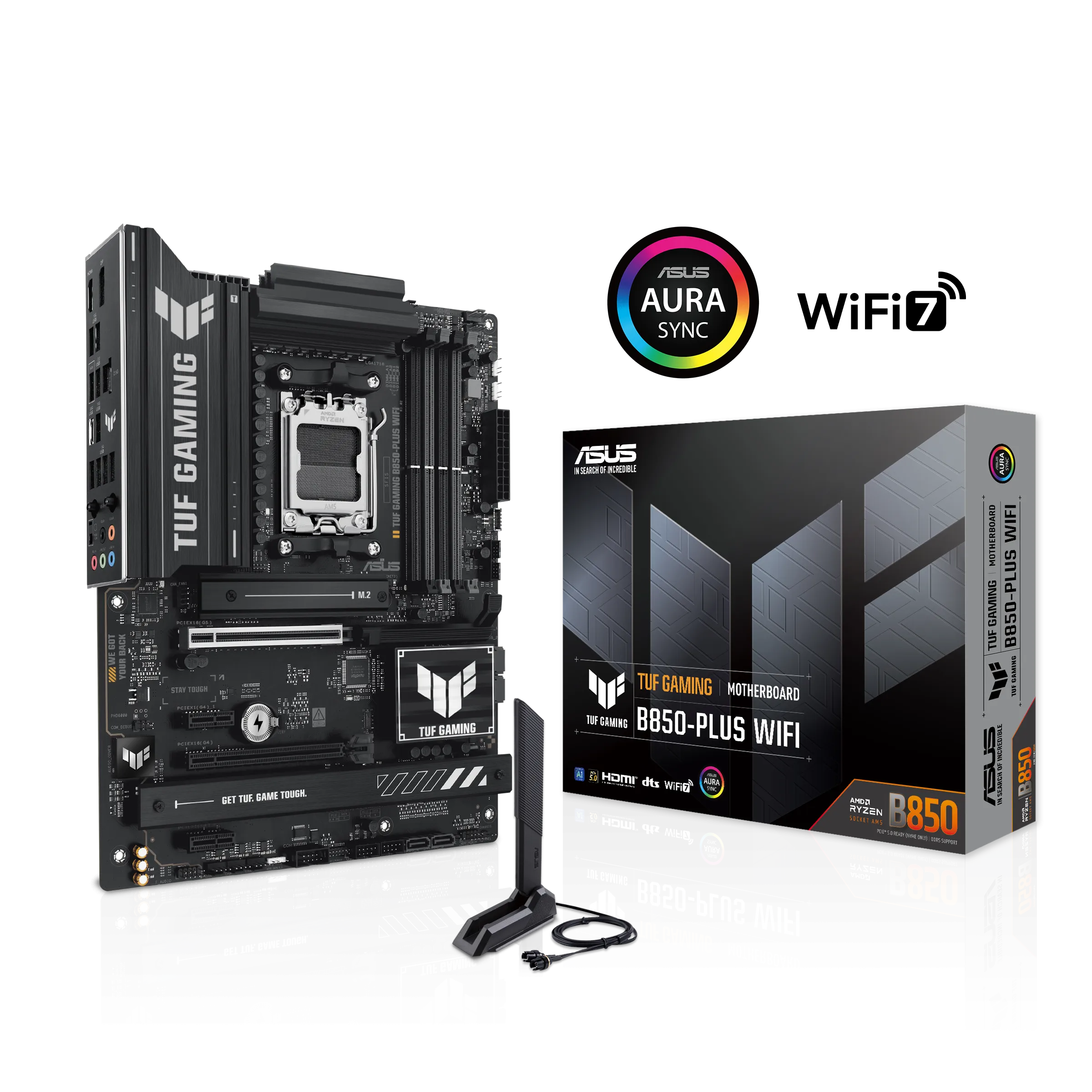 Asus TUF Gaming B850-Plus WiFi 7 AM5 ATX - moderkort