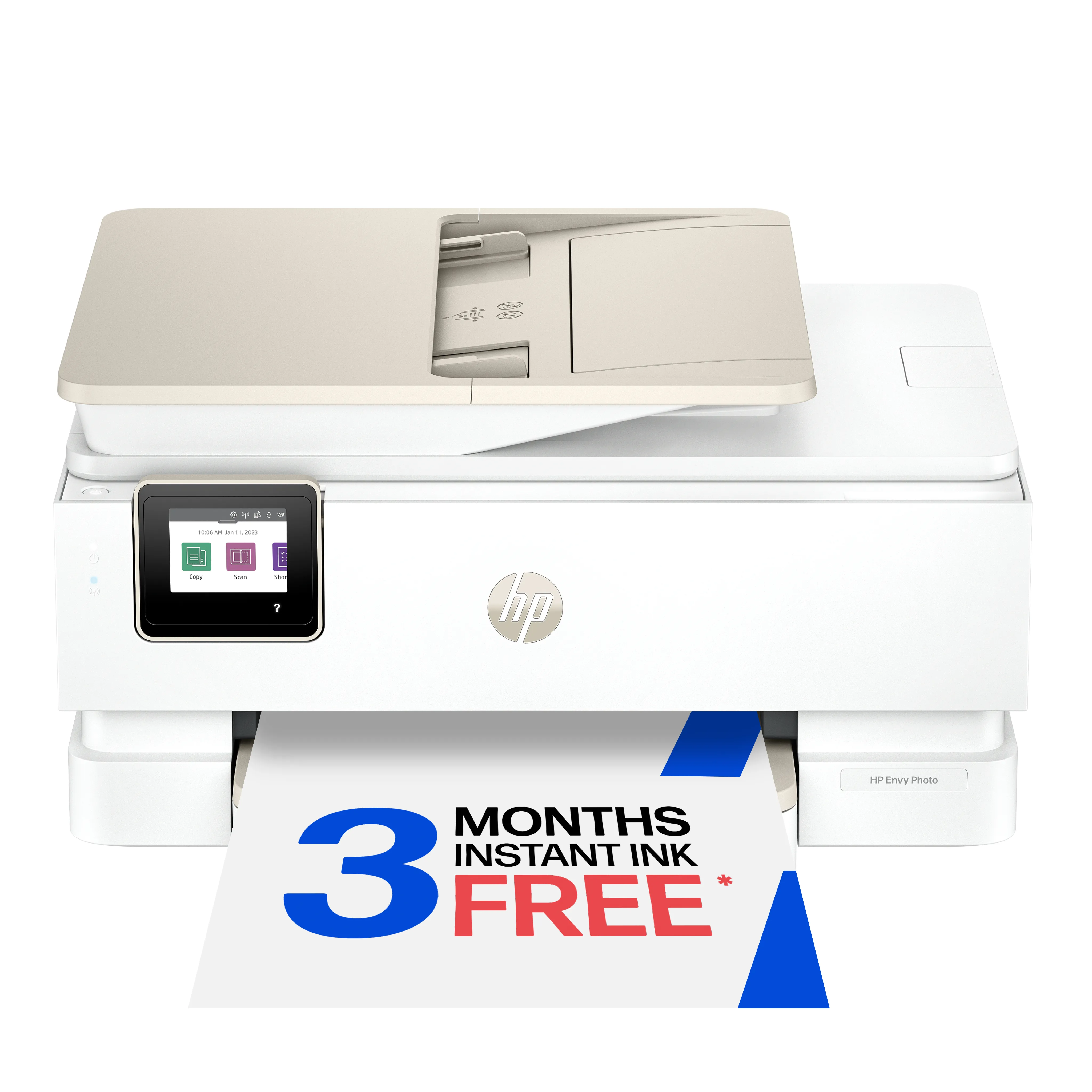 HP Envy Photo 7930 All-in-One Color Inkjet 10ppm Print Scan Copy Photo Printer USB 2.0 Wi-Fi