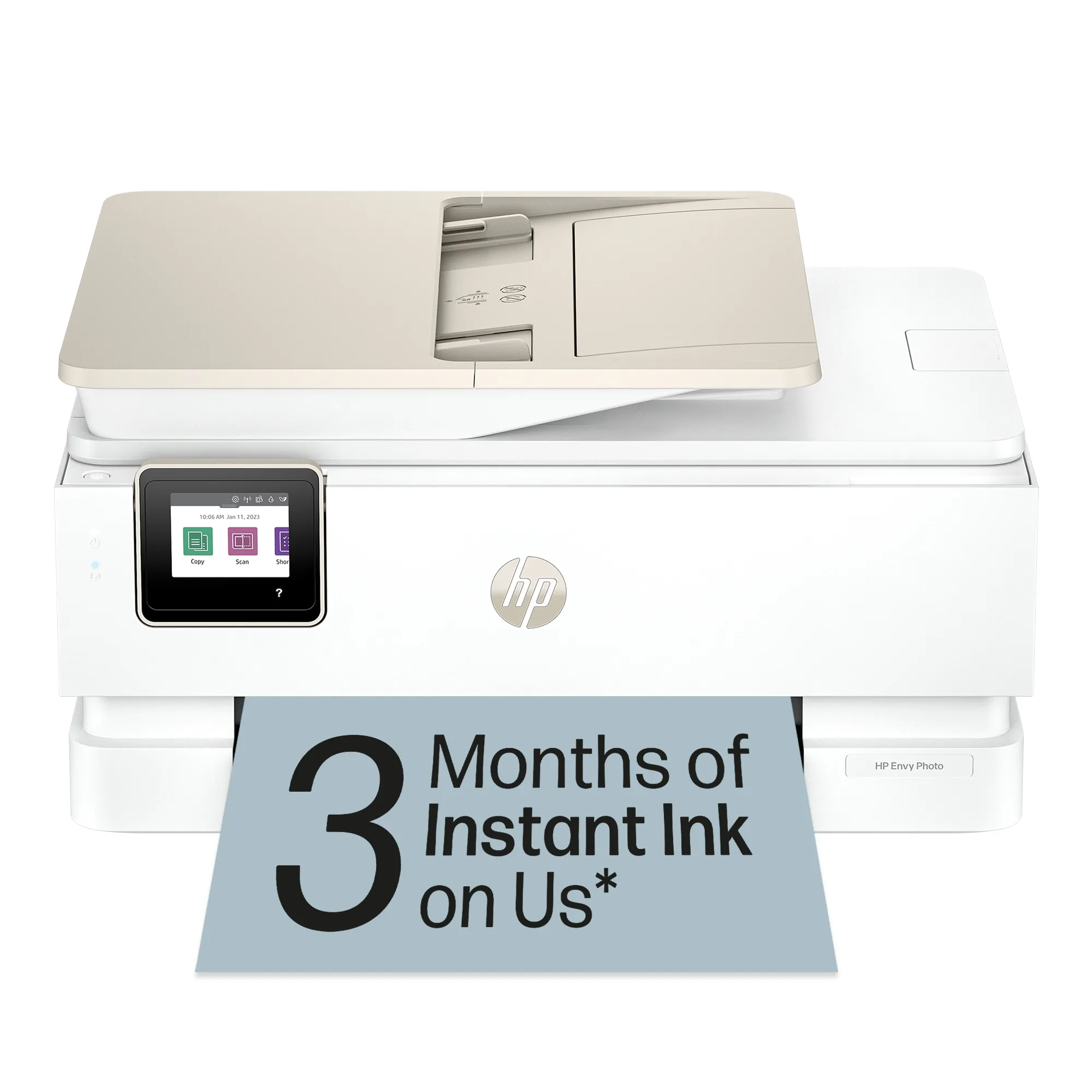 HP Envy Photo 7930 All-in-One Color Inkjet 10ppm Print Scan Copy Photo Printer USB 2.0 Wi-Fi