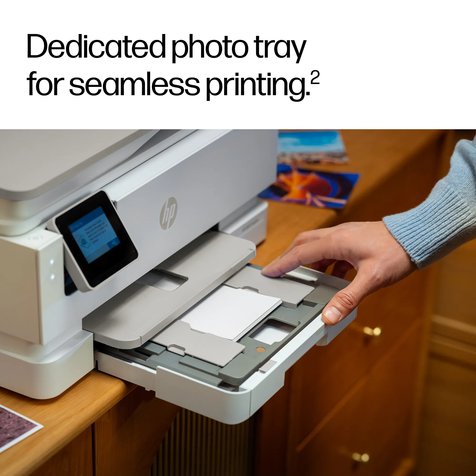 HP Envy Photo 7930 All-in-One Color Inkjet 10ppm Print Scan Copy Photo Printer USB 2.0 Wi-Fi