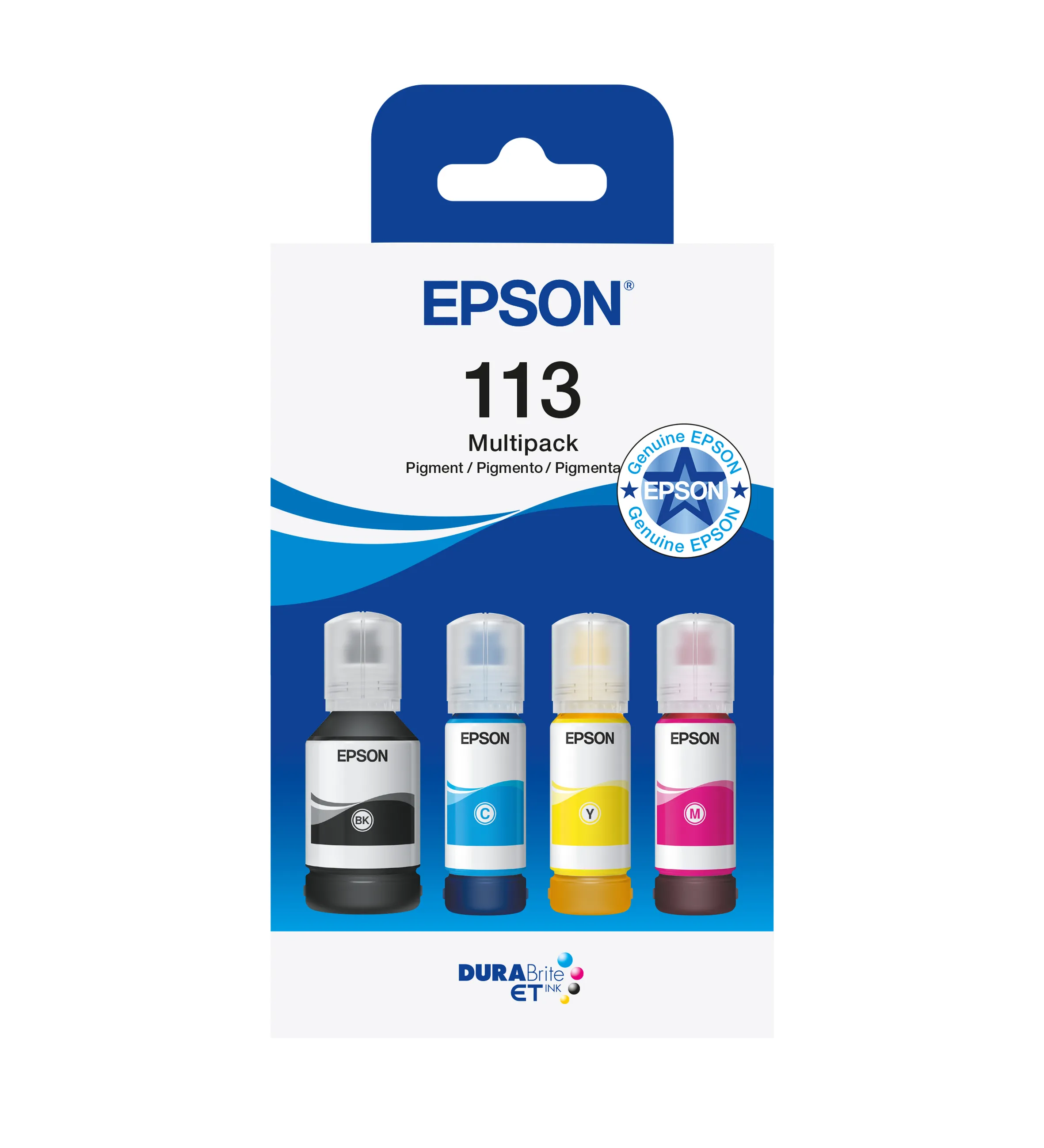 Epson 113 EcoTank kit med bl&auml;ckflaskor, flerf&auml;rgad, 4 st