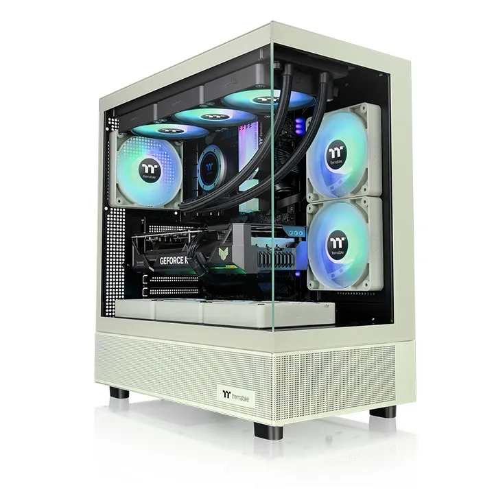 Thermaltake View 270 TG ARGB - midi case, matcha green