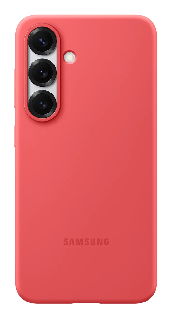 Samsung Galaxy S25 Silicone Case, Red