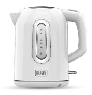 Black&amp;Decker Kettle - electric kettle, white, 1.7l