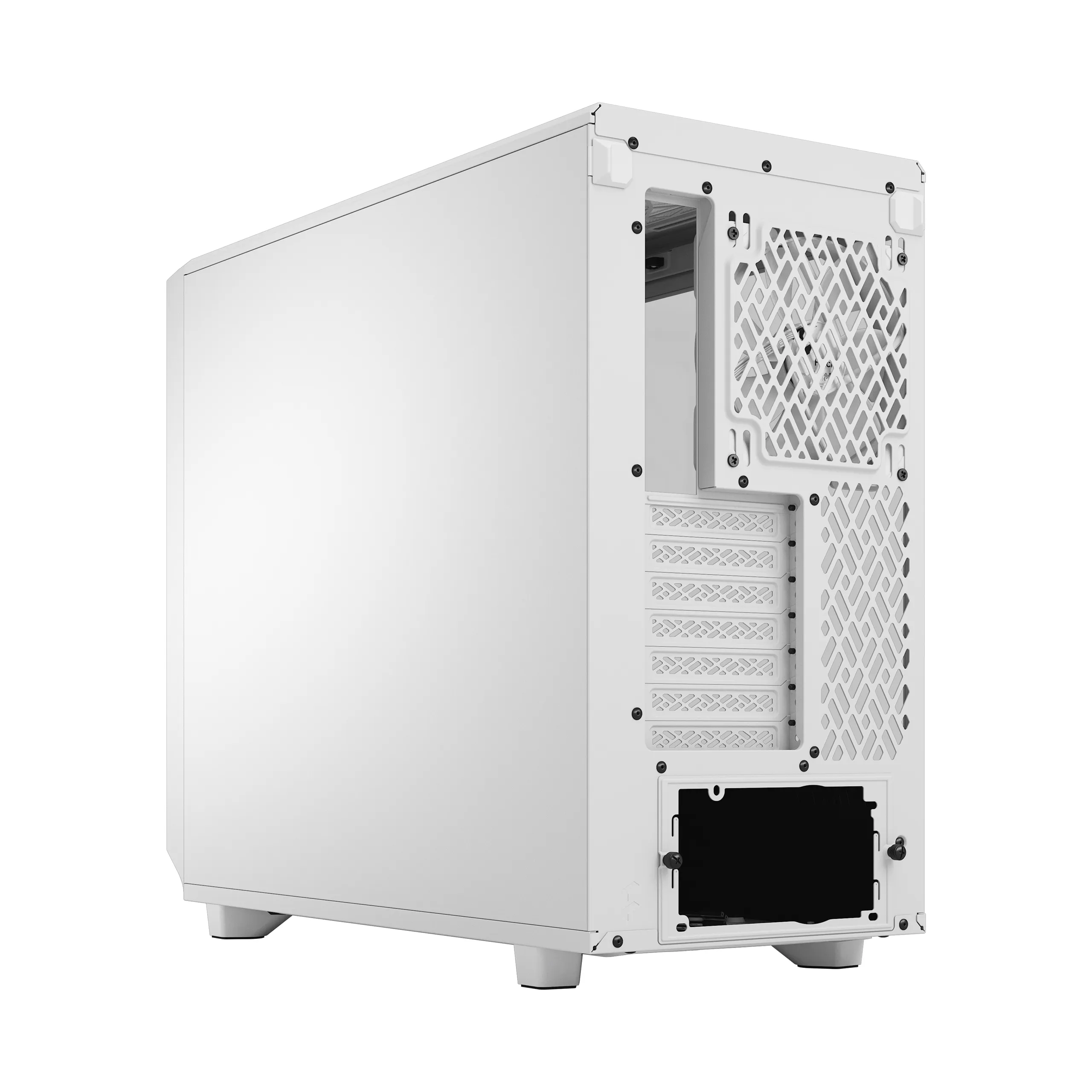 Fractal Design Meshify 2 Lite - Mid Tower case with window, White / Clear Tint