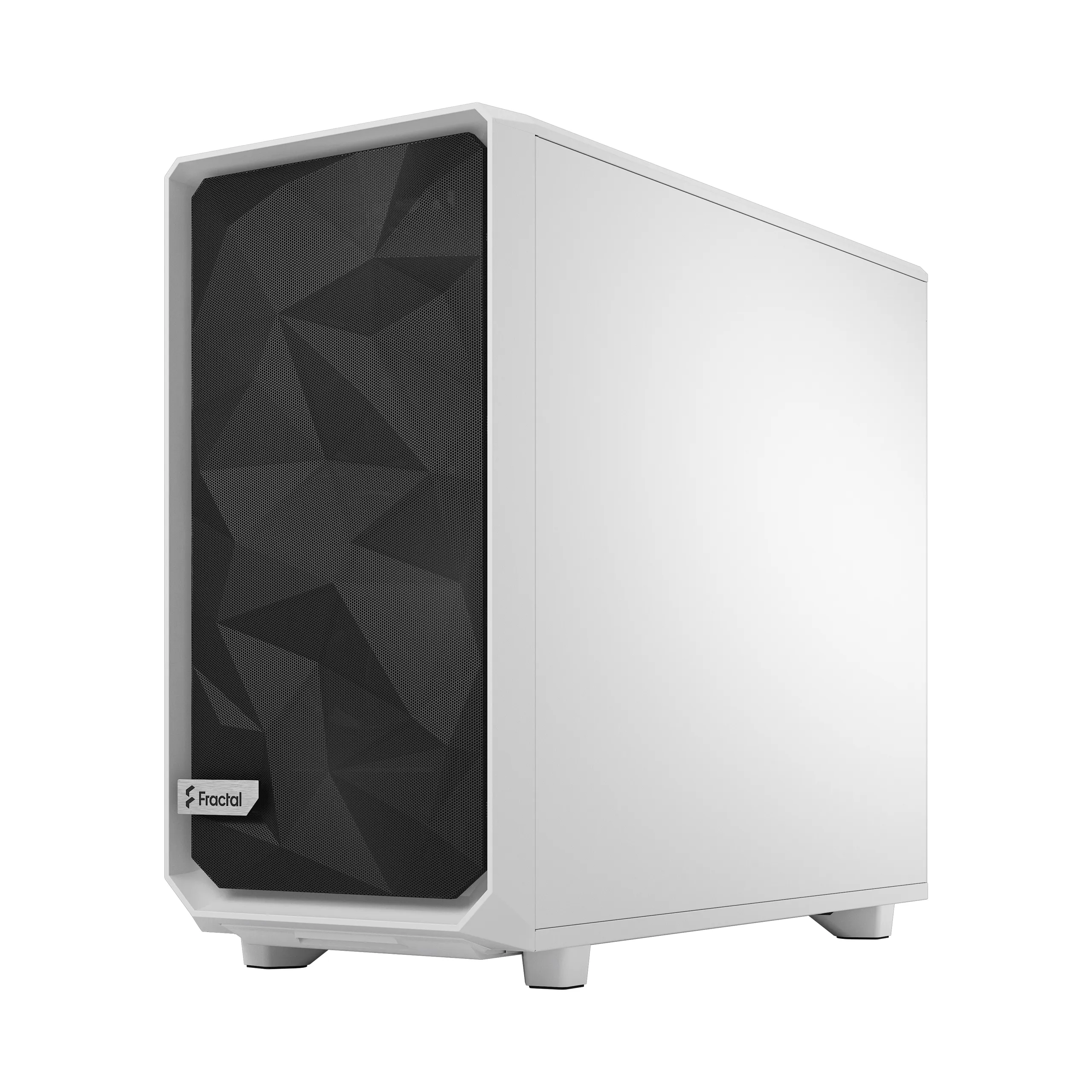 Fractal Design Meshify 2 Lite - Mid Tower case with window, White / Clear Tint