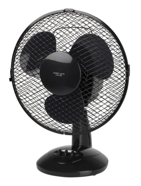 Nordic Home FT-535, 23cm - desk fan, black