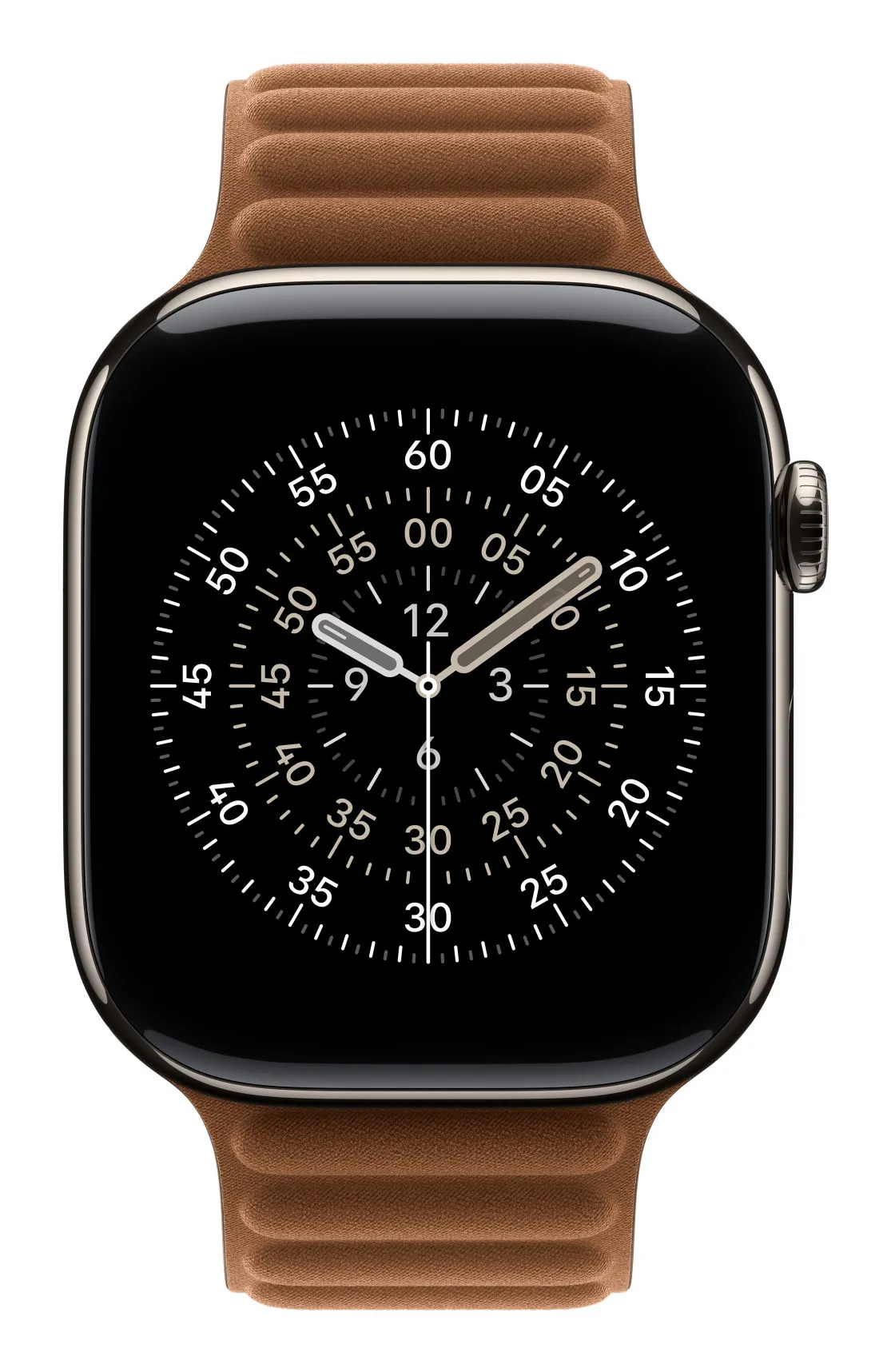 Apple Watch 46 mm magnetl&auml;nk, caramel, M/L