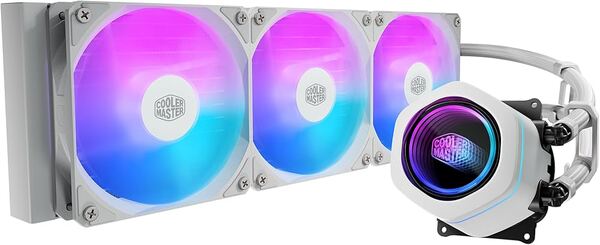 Cooler Master MasterLiquid Core Nex 360mm ARGB Liquid Cooler, White
