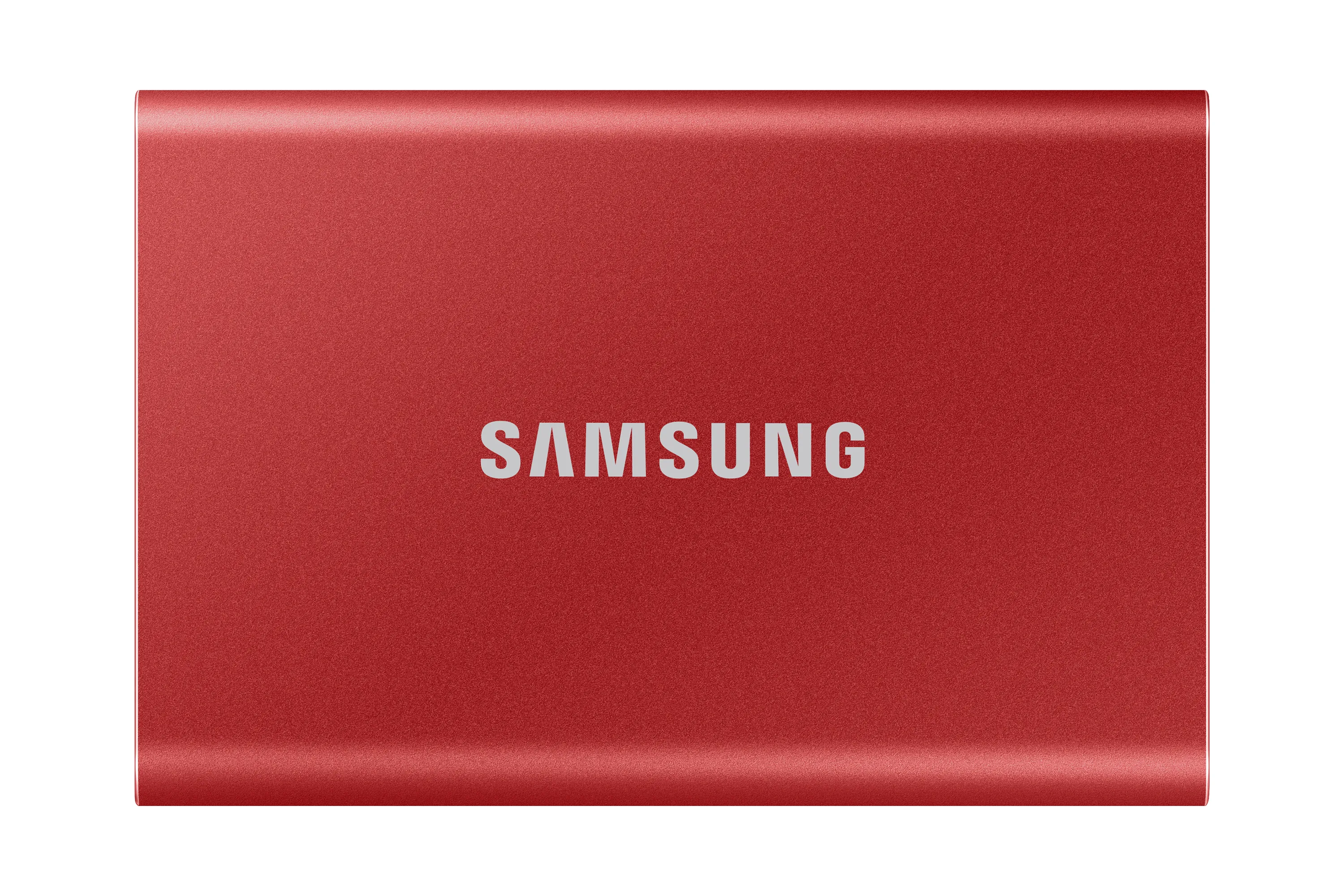 Samsung T7 500 GB USB-C - extern SSD, Röd