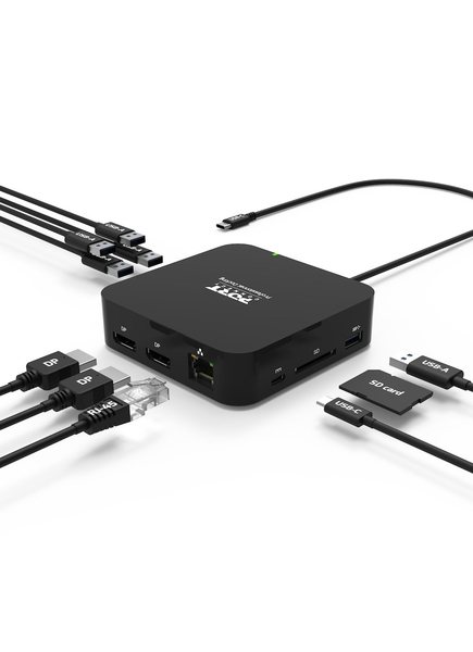 PORT Designs USB-C Travel Docking Station 2 x 4K /901907