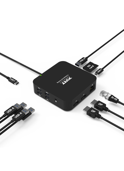 PORT Designs USB-C Travel Docking Station 2 x 4K /901907